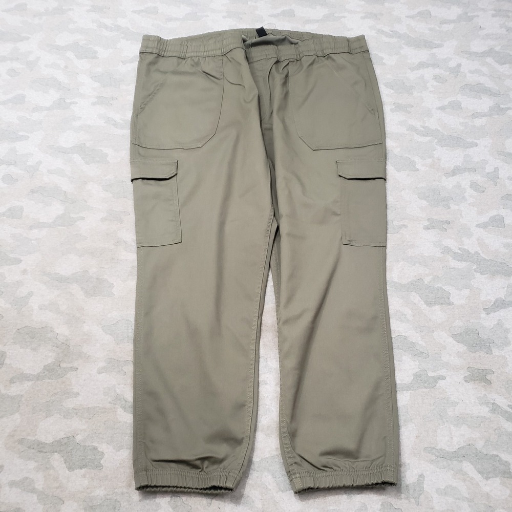 Carhartt Joggers Pants Womens 2X Green Relaxed Fit Cargo Drawstring NWT Workwear
